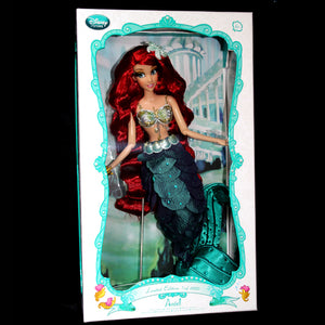 2014 Disney Limited Edition Deluxe 16" Ariel Little Mermaid Doll. 657 of 1000 NRFB