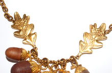 Load image into Gallery viewer, 2010 Vivienne Westwood Acorn and Oakleaf Necklace

