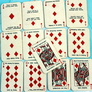 1930s Mini Fortune Telling Cards Issued By Thomson Leng